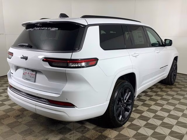 2026 Bright White Clearcoat Jeep Grand Cherokee L Limited Reserve 4X4 SUV