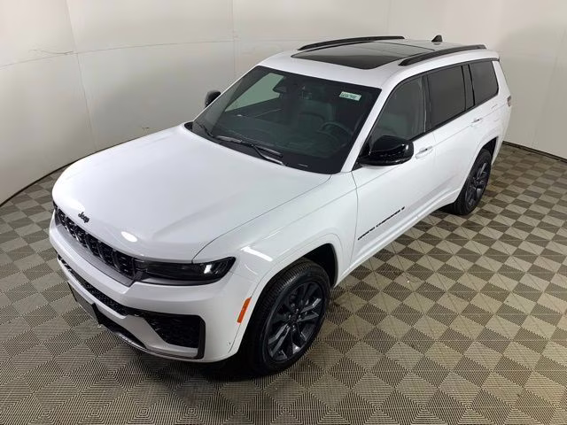 2026 Bright White Clearcoat Jeep Grand Cherokee L Limited Reserve 4X4 SUV