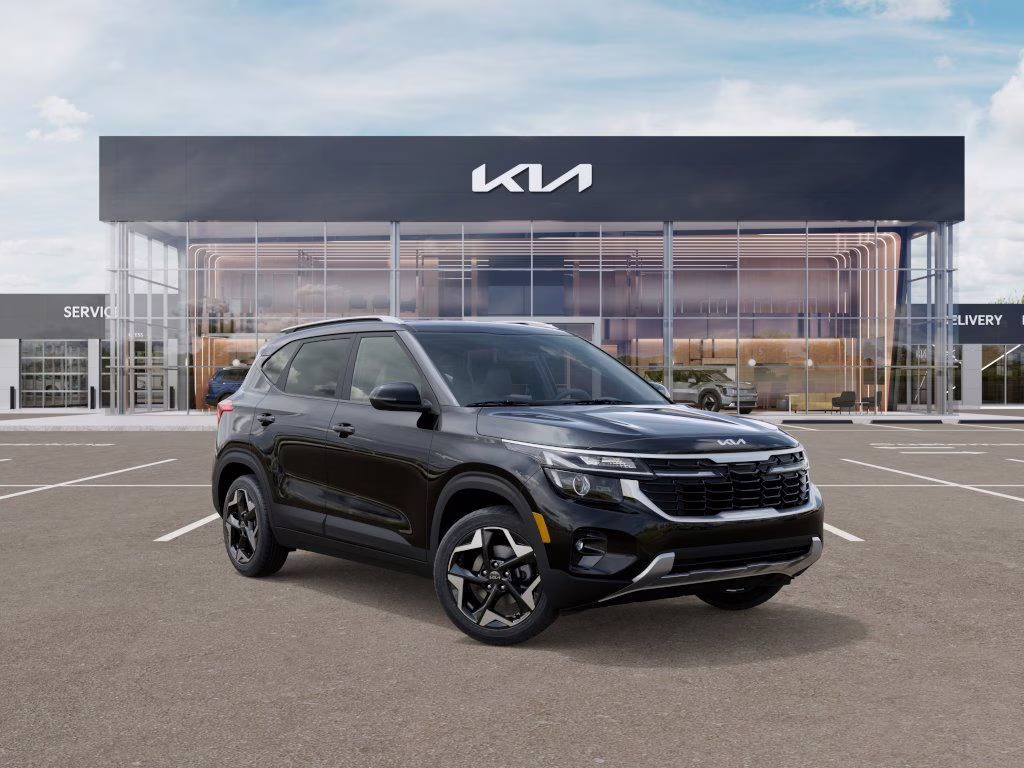 2026 Fusion Black Kia Seltos S FWD SUV