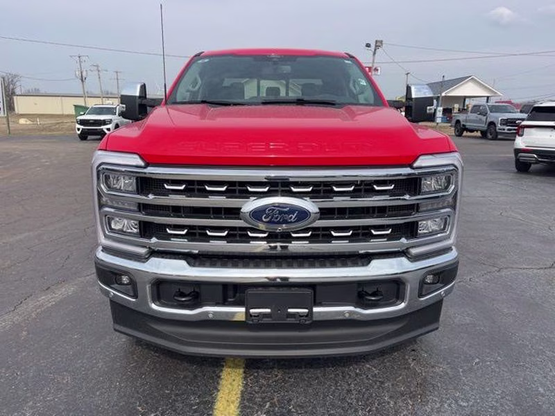 2026 Race Red Ford Super Duty F-250 SRW LARIAT 4X4 Truck