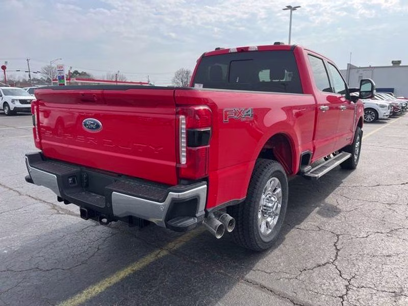 2026 Race Red Ford Super Duty F-250 SRW LARIAT 4X4 Truck