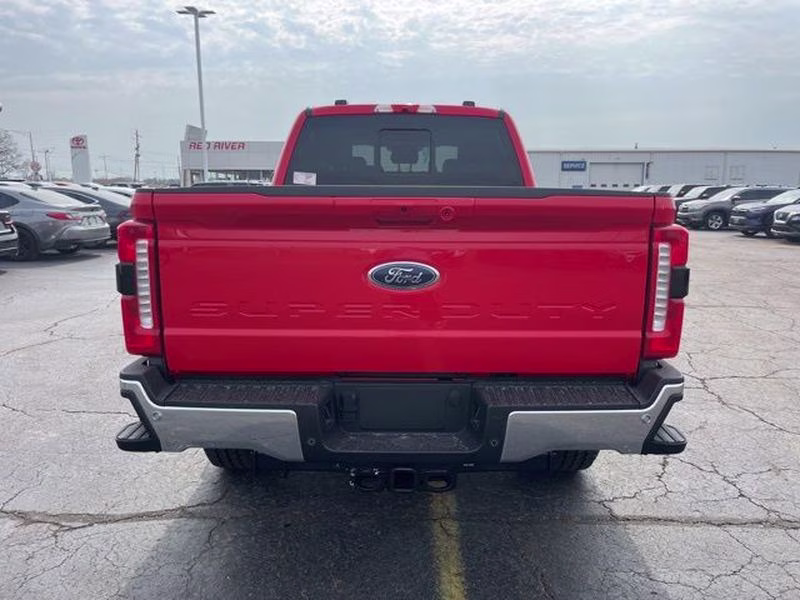 2026 Race Red Ford Super Duty F-250 SRW LARIAT 4X4 Truck