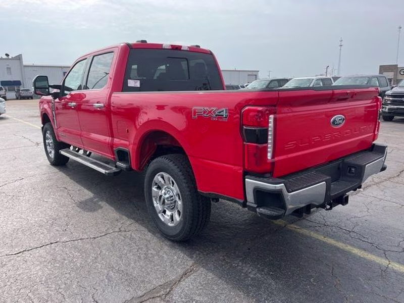 2026 Race Red Ford Super Duty F-250 SRW LARIAT 4X4 Truck