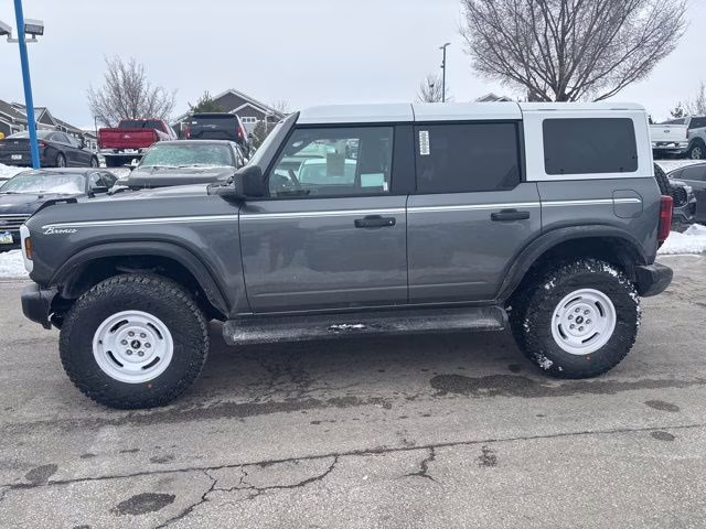 2026 Carbonized Gray Metallic Ford Bronco Heritage Edition 4X4 SUV