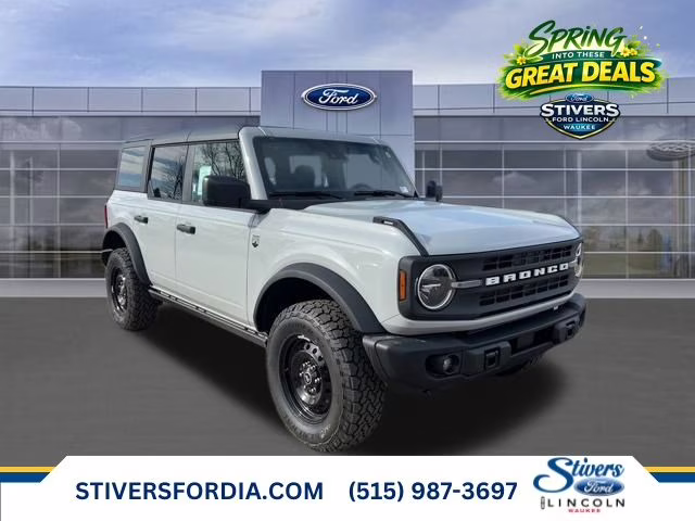 2026 Avalanche Gray Ford Bronco Big Bend 4X4 SUV
