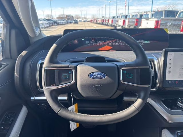 2026 Star White Metallic Tri-Coat Ford Expedition Max Platinum 4X4 SUV