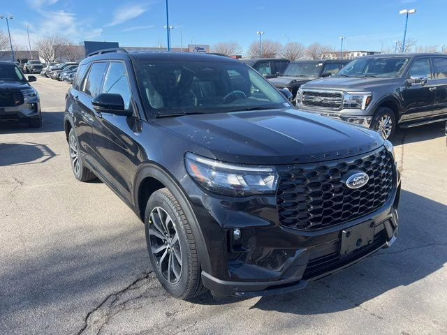 2026 Agate Black Metallic Ford Explorer ST-Line 4X4 SUV