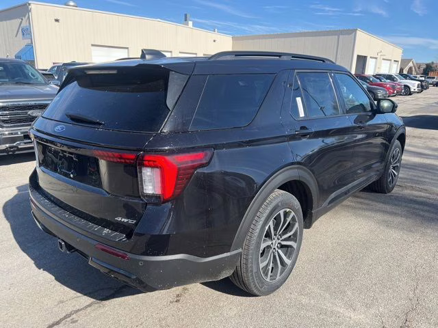 2026 Agate Black Metallic Ford Explorer ST-Line 4X4 SUV