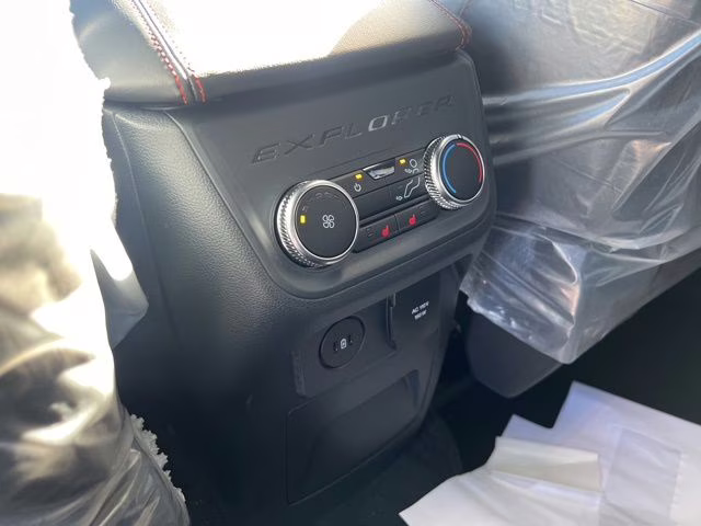 2026 Star White Metallic Tri-Coat Ford Explorer ST-Line 4X4 SUV