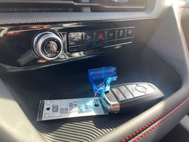 2026 Star White Metallic Tri-Coat Ford Explorer ST-Line 4X4 SUV