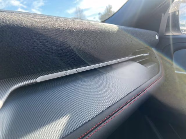 2026 Star White Metallic Tri-Coat Ford Explorer ST-Line 4X4 SUV