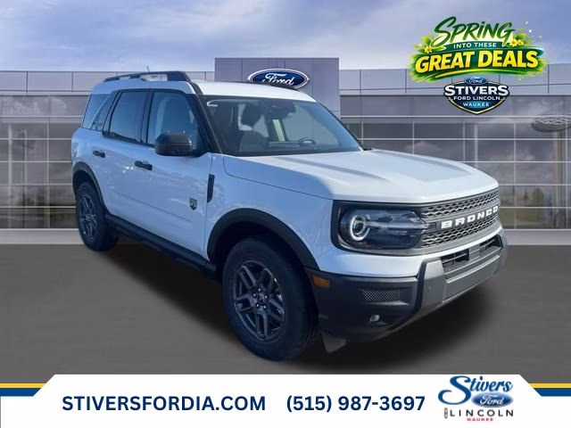 2026 Oxford White Ford Bronco Sport Big Bend 4X4 SUV