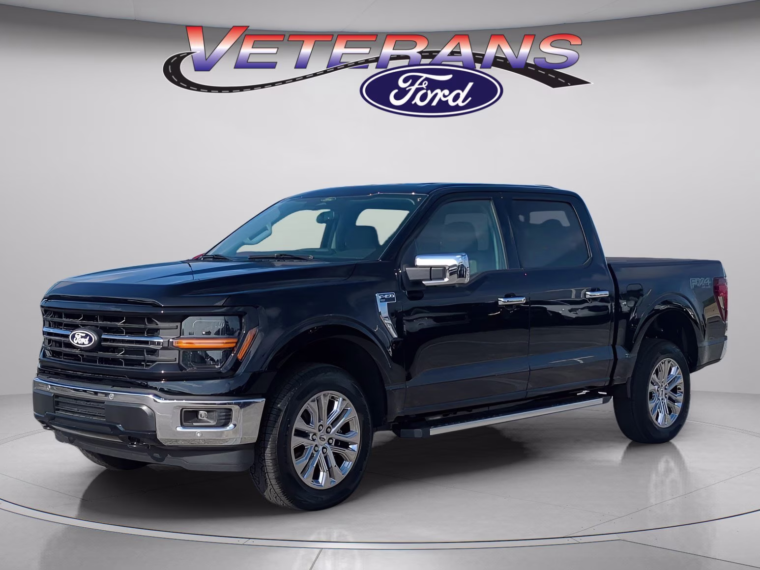 2026 Agate Black Metallic Ford F-150 XLT Crew Cab Pickup 4X4 Truck