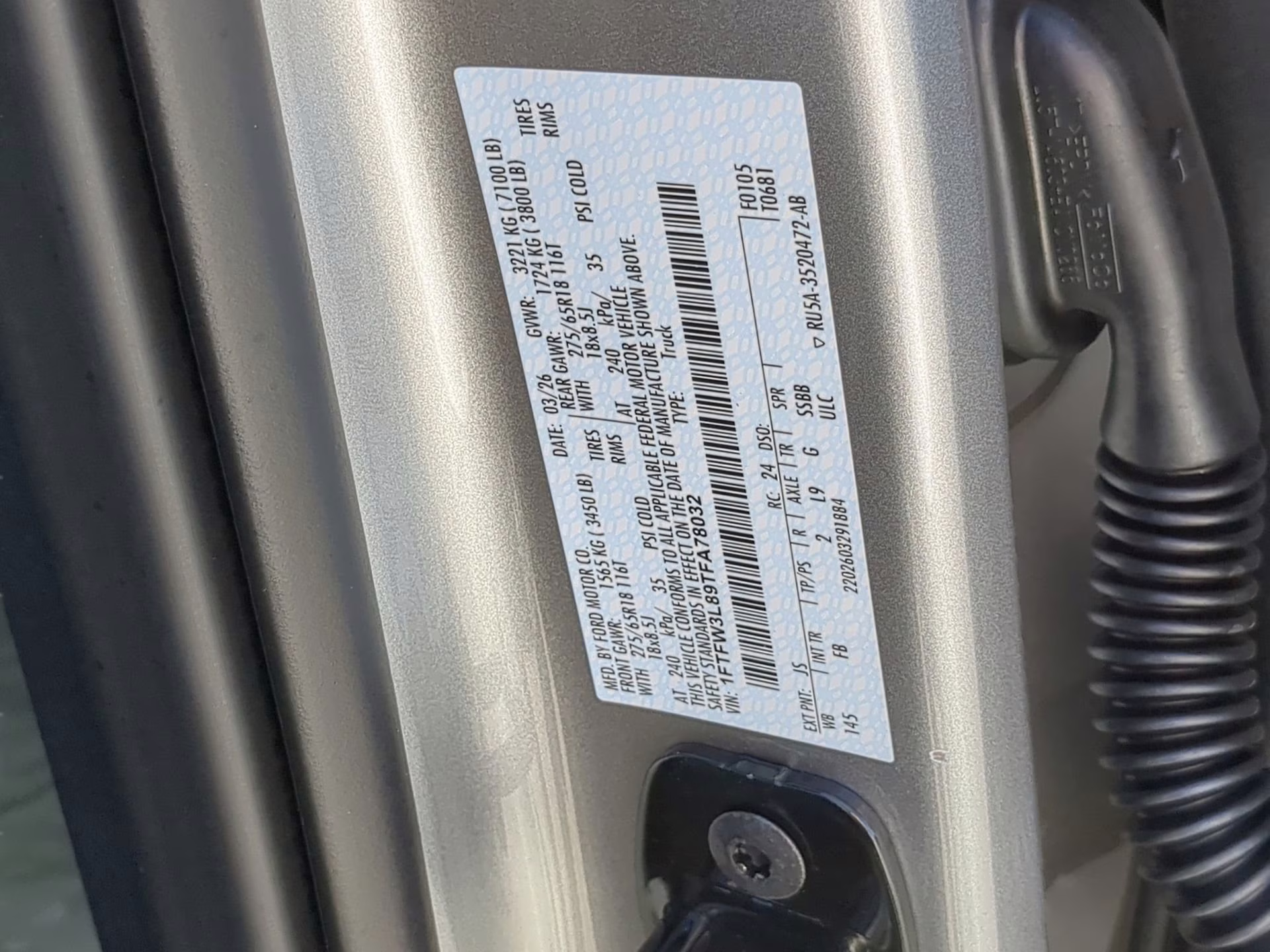 2026 Iconic Silver Metallic Ford F-150 XLT Crew Cab Pickup 4X4 Truck