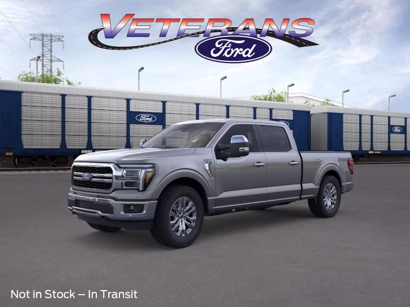 2026 Carbonized Gray Metallic Ford F-150 LARIAT Crew Cab Pickup 4X4 Truck