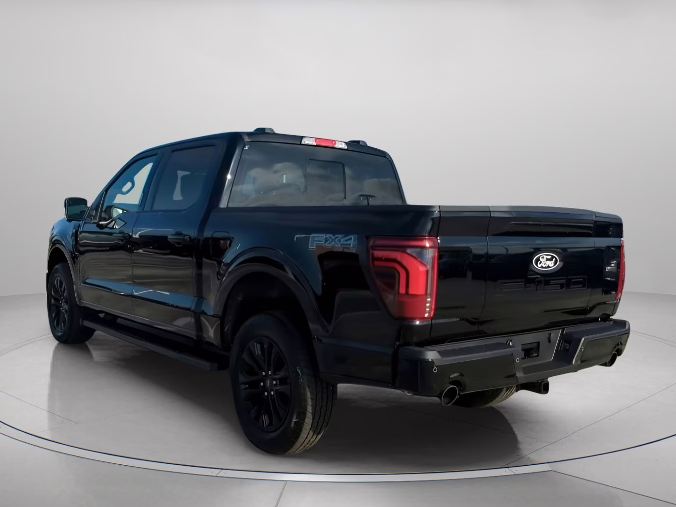 2026 Agate Black Metallic Ford F-150 LARIAT Crew Cab Pickup 4X4 Truck