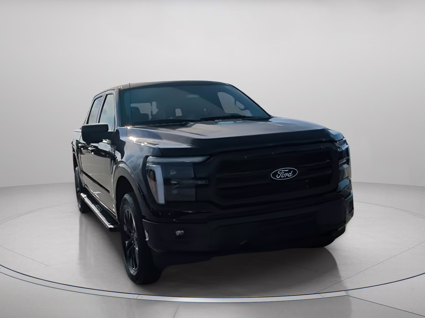 2026 Agate Black Metallic Ford F-150 LARIAT Crew Cab Pickup 4X4 Truck