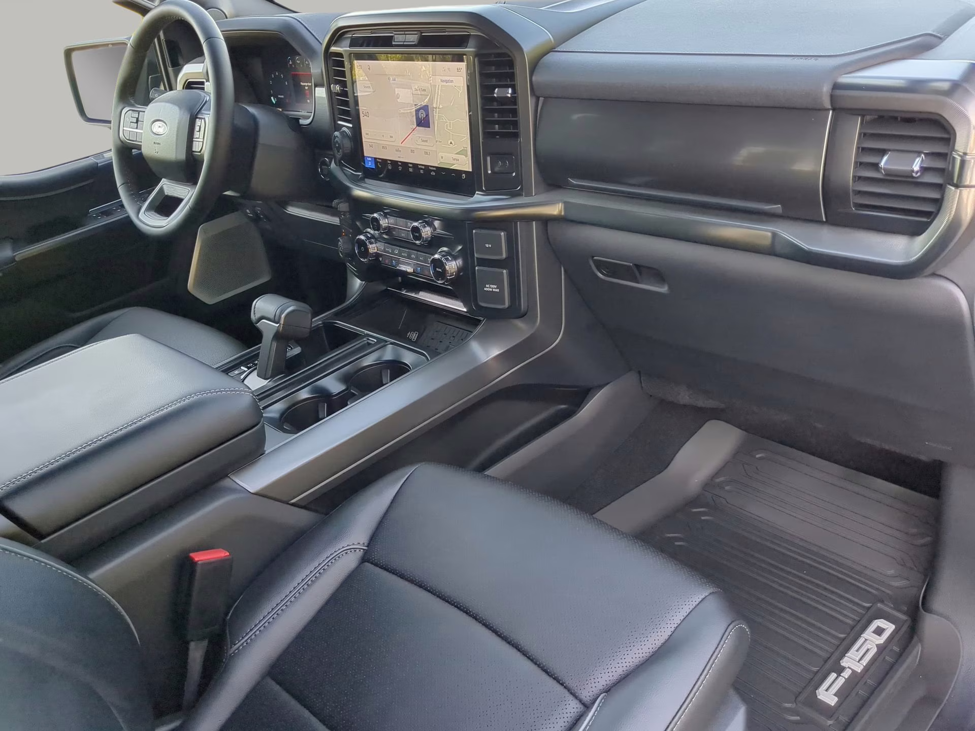 2026 Antimatter Blue Metallic Ford F-150 LARIAT Crew Cab Pickup 4X4 Truck