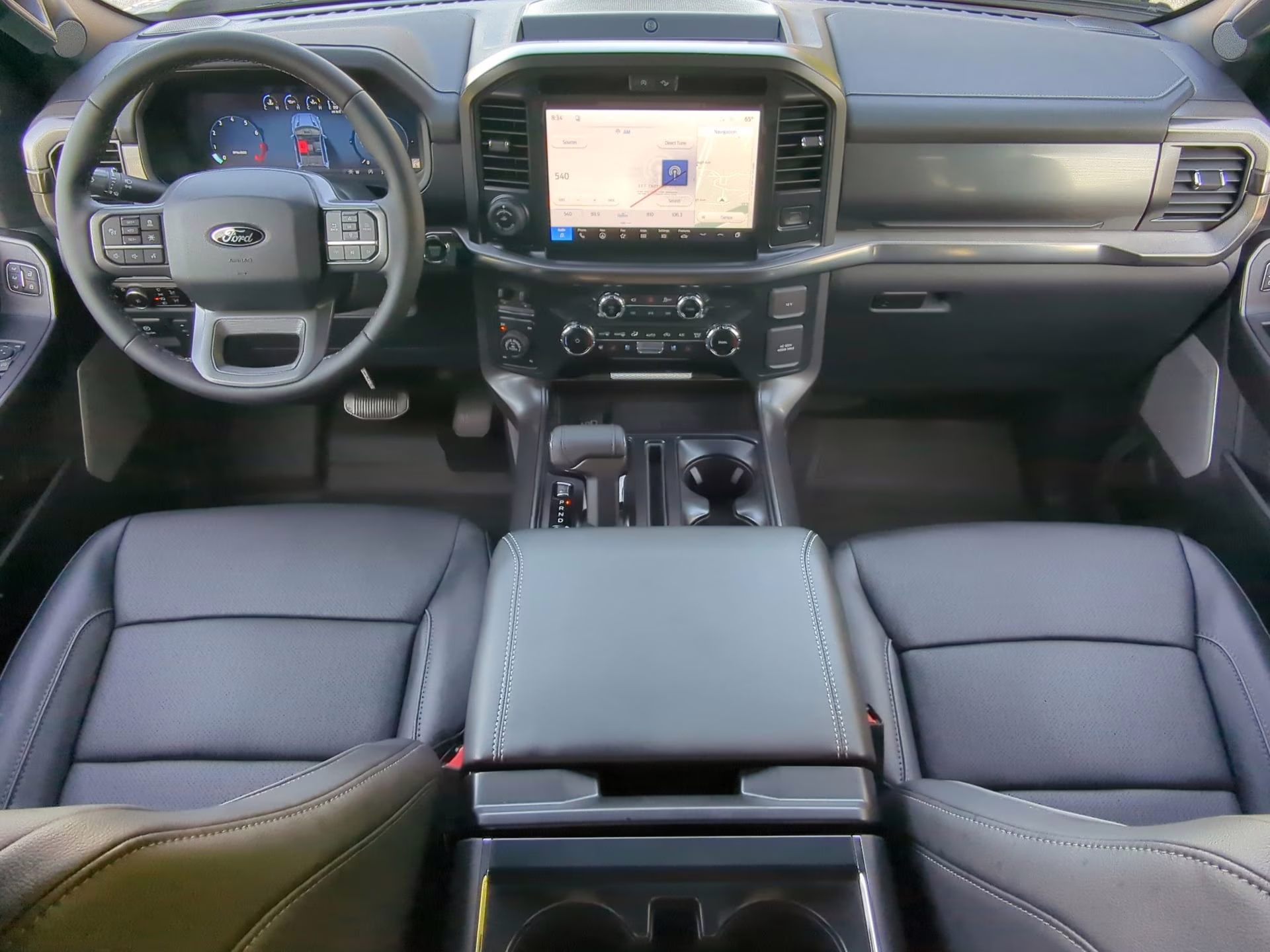 2026 Antimatter Blue Metallic Ford F-150 LARIAT Crew Cab Pickup 4X4 Truck