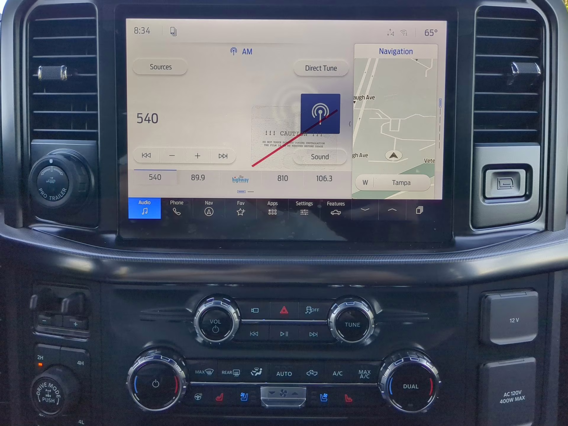 2026 Antimatter Blue Metallic Ford F-150 LARIAT Crew Cab Pickup 4X4 Truck