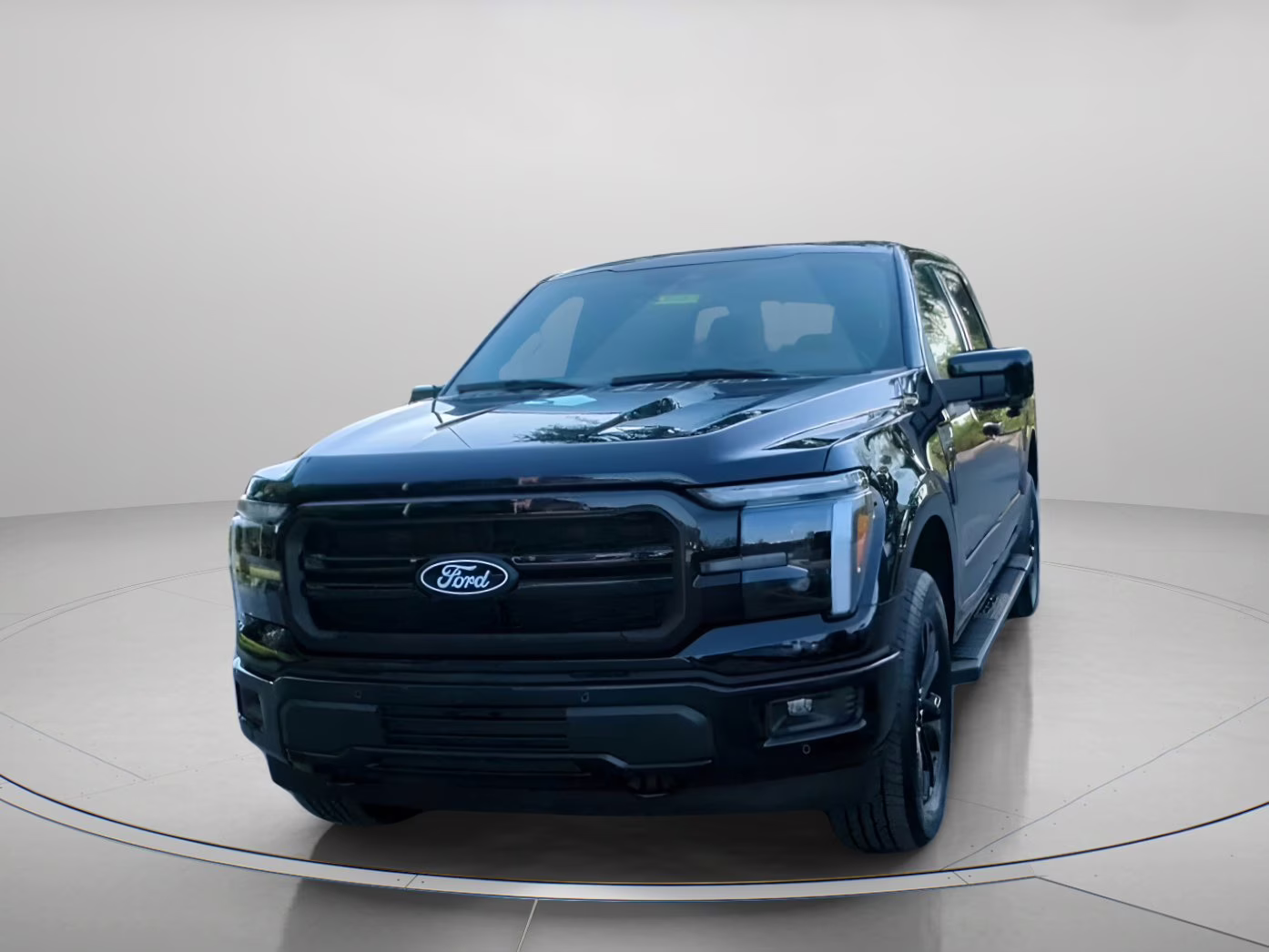 2026 Antimatter Blue Metallic Ford F-150 LARIAT Crew Cab Pickup 4X4 Truck