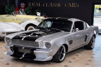 1965 Silver/Black Ford Mustang Restomod Coupe