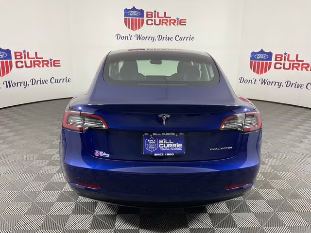 2020 Deep Blue Metallic Tesla Model 3 Standard RWD Sedan