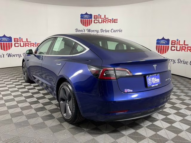 2020 Deep Blue Metallic Tesla Model 3 Standard RWD Sedan