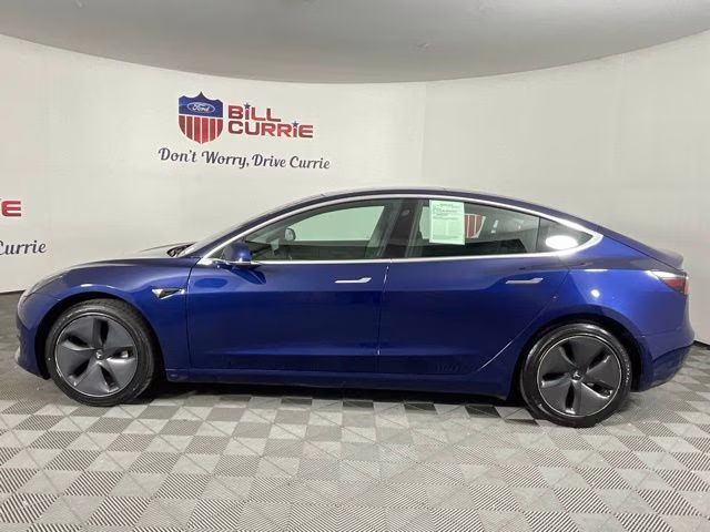 2020 Deep Blue Metallic Tesla Model 3 Standard RWD Sedan