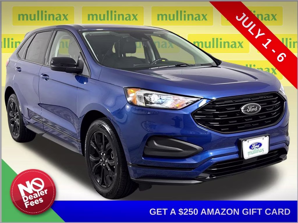2024 Blue Metallic Ford Edge SE AWD SUV