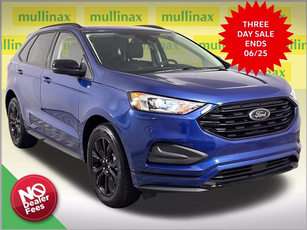 2024 Blue Metallic Ford Edge SE AWD SUV