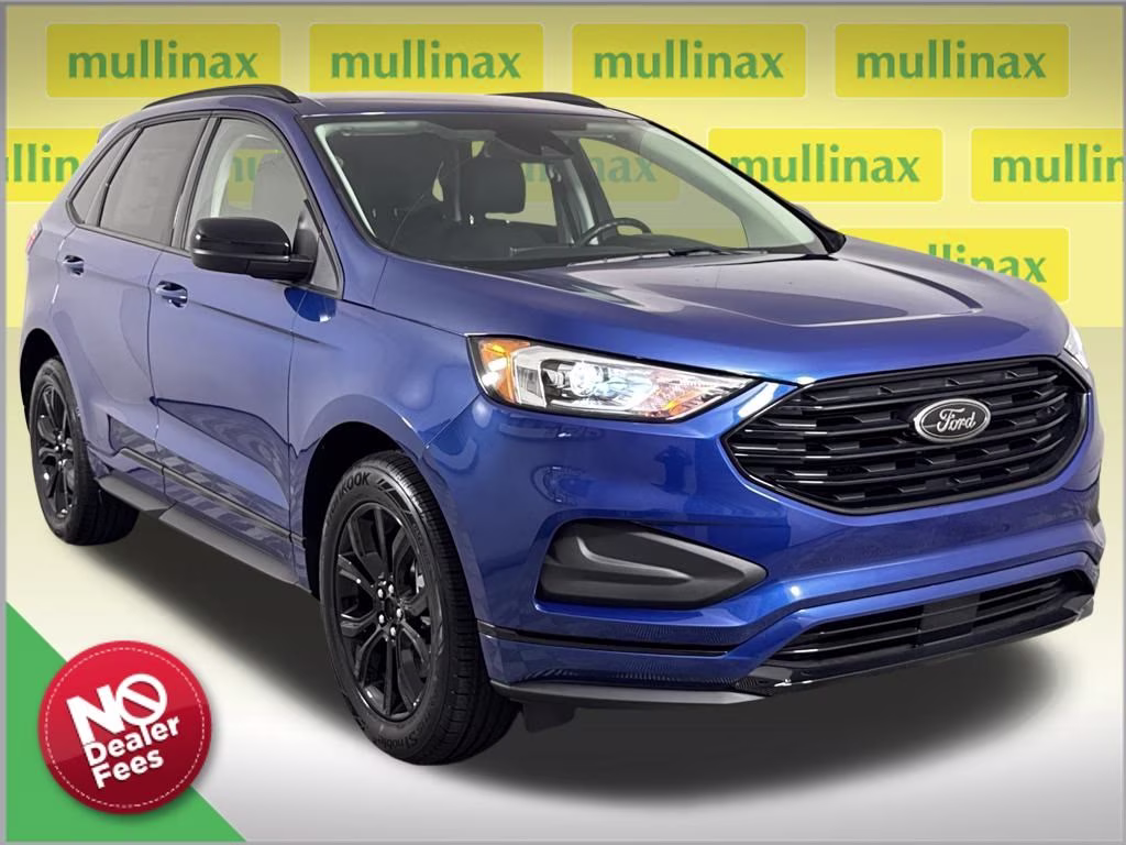 2024 Atlas Blue Metallic Ford Edge SE AWD SUV