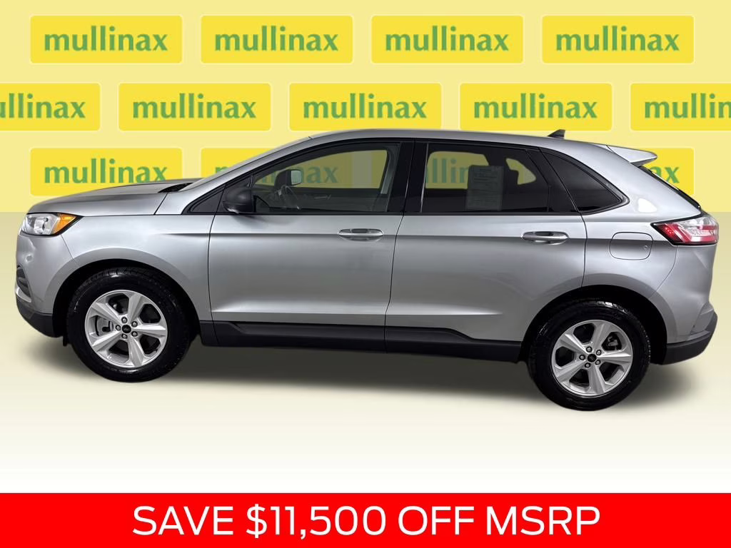 2024 Silver Metallic Ford Edge SE AWD SUV