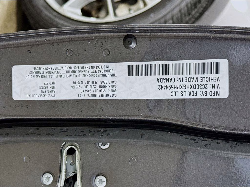 2023 Granite Crystal Metallic Clearcoat Dodge Charger GT RWD Sedan