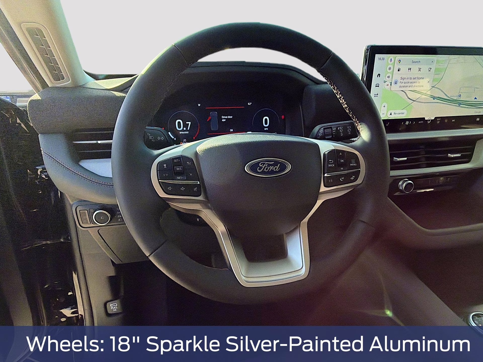 2026 Agate Black Metallic Ford Explorer Active RWD SUV