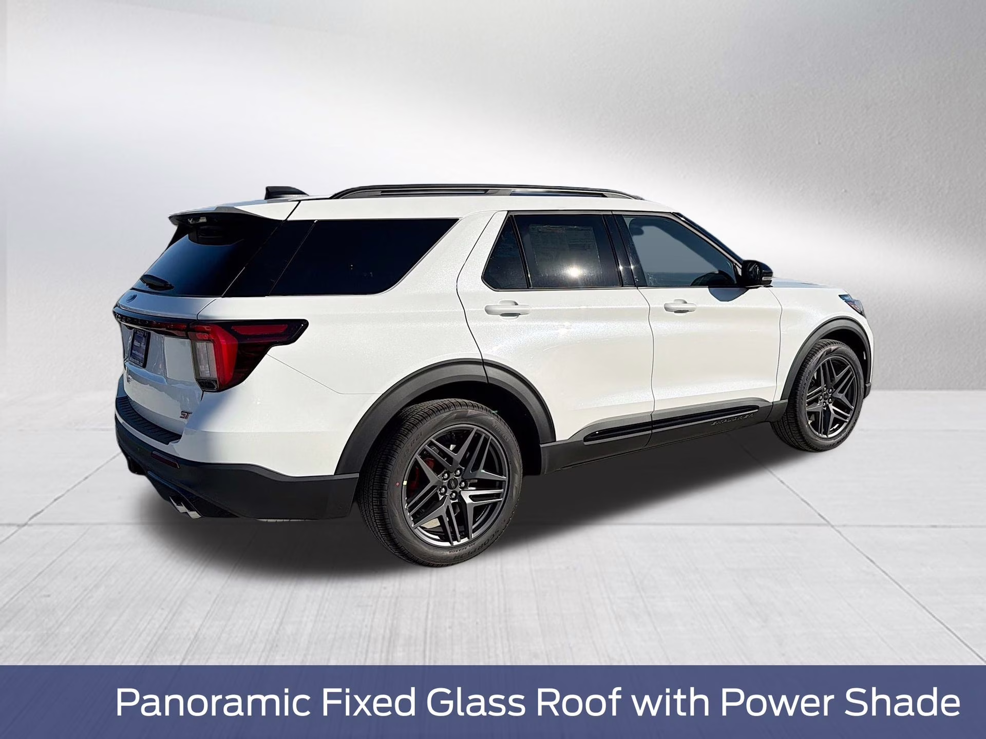 2026 Star White Metallic Tri-Coat Ford Explorer ST 4X4 SUV