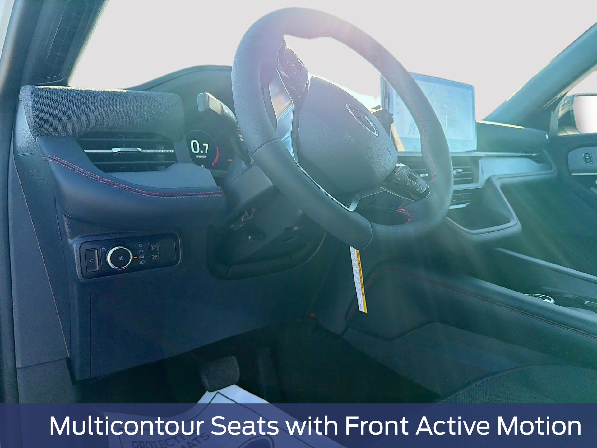 2026 Star White Metallic Tri-Coat Ford Explorer ST 4X4 SUV