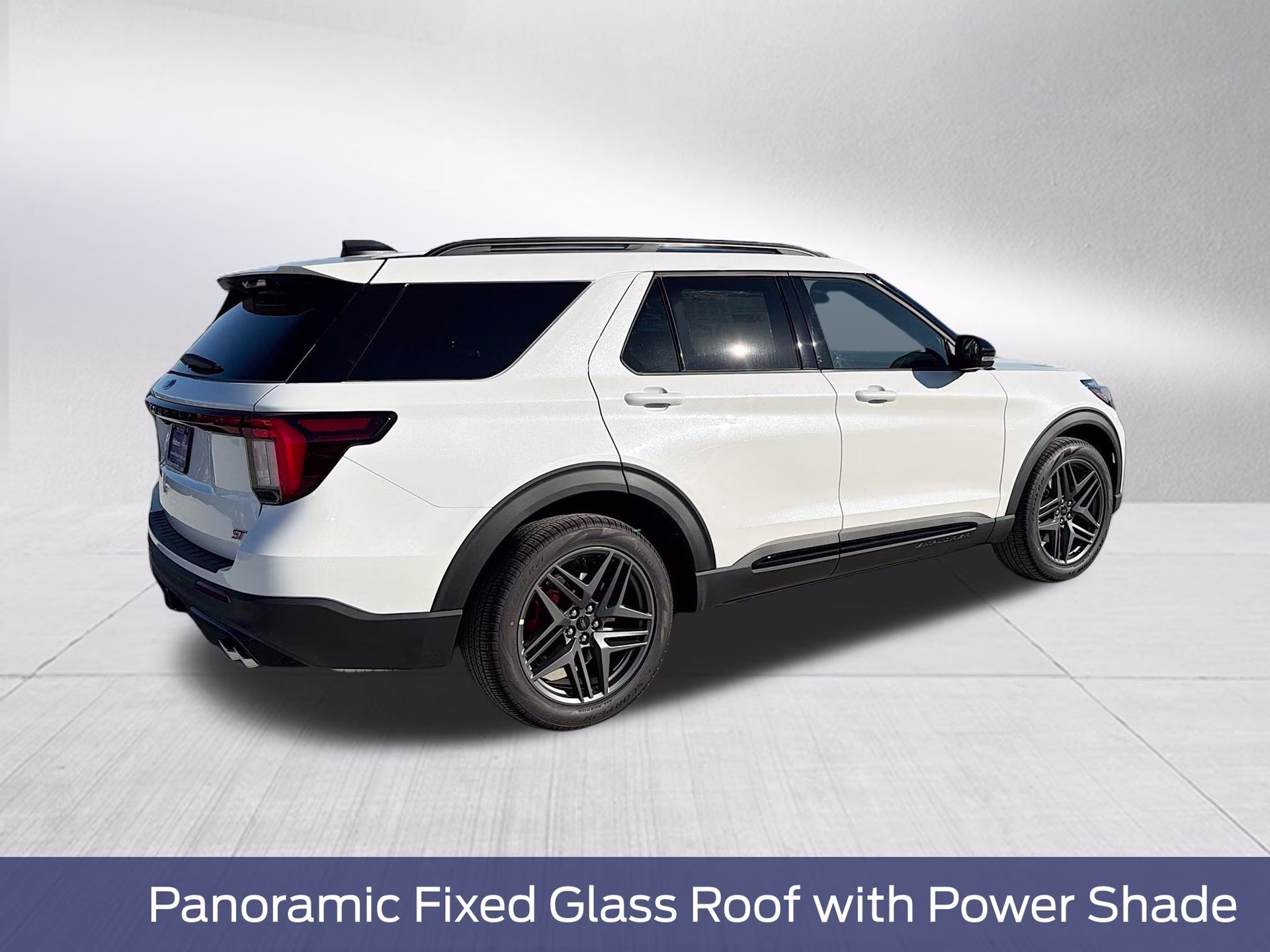 2026 Star White Metallic Tri-Coat Ford Explorer ST 4X4 SUV