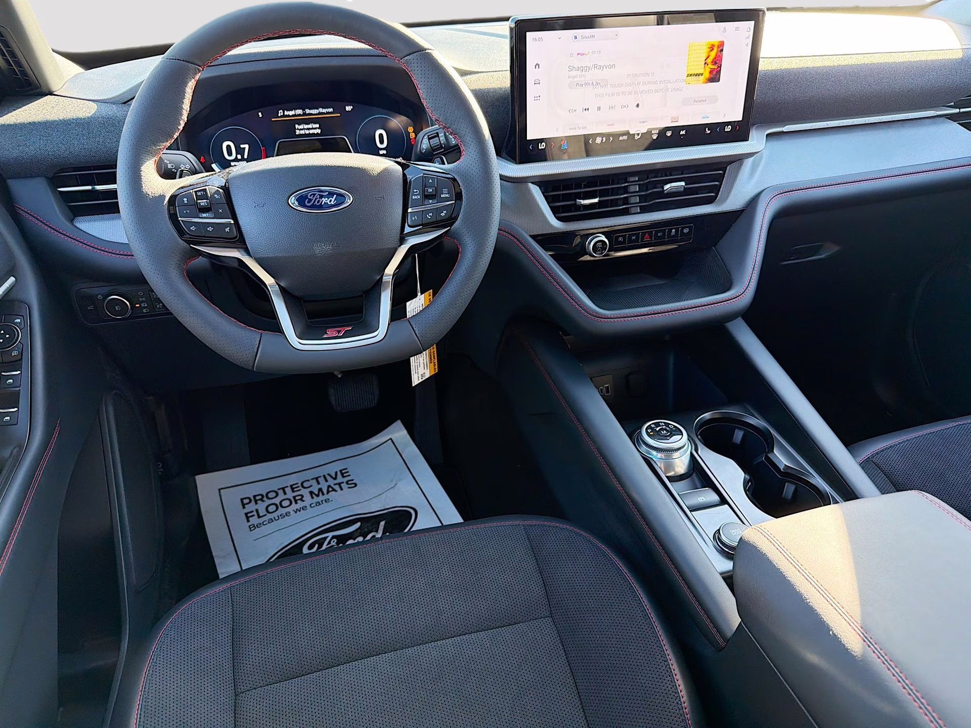 2026 Star White Metallic Tri-Coat Ford Explorer ST 4X4 SUV