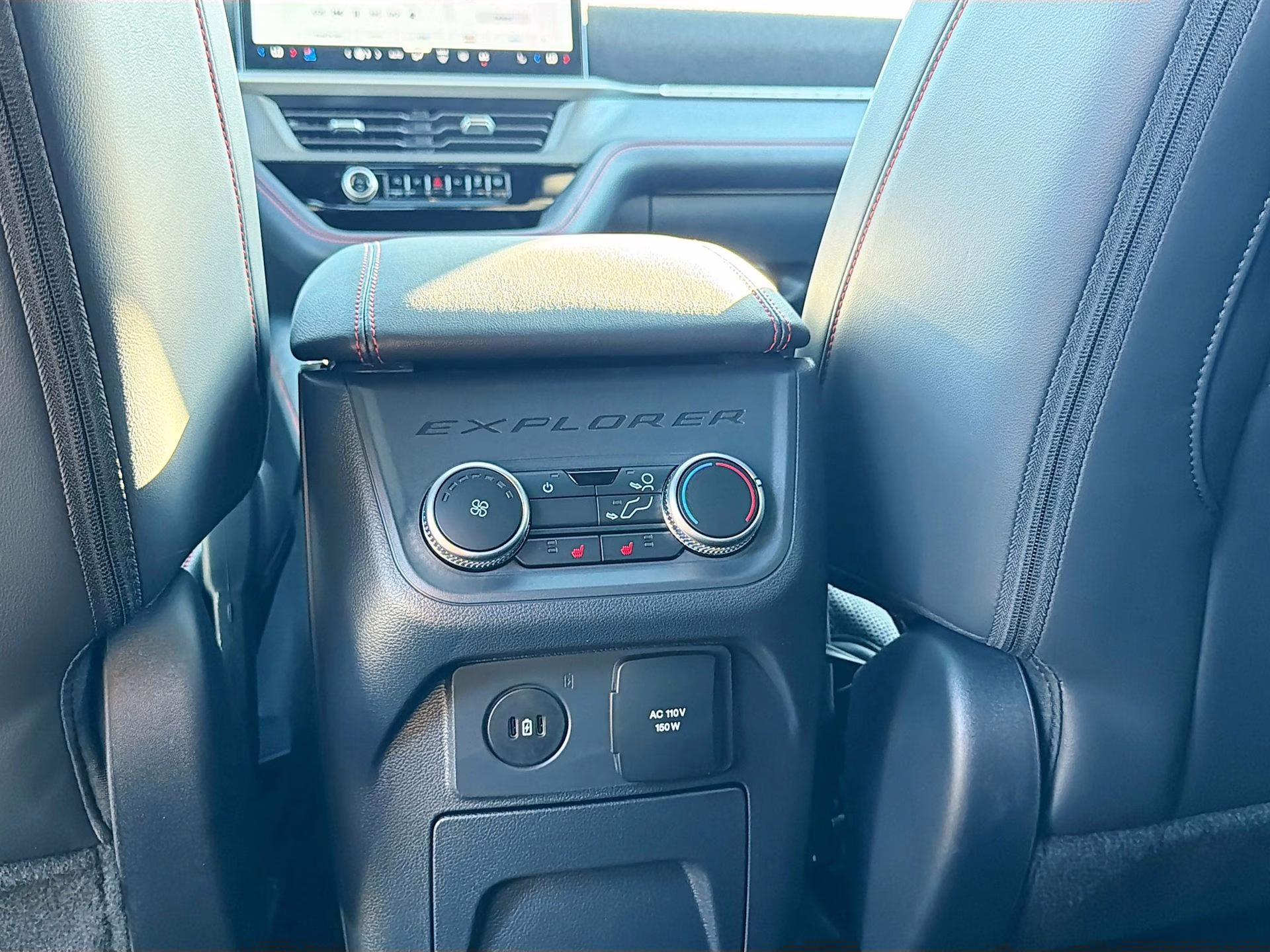 2026 Star White Metallic Tri-Coat Ford Explorer ST 4X4 SUV