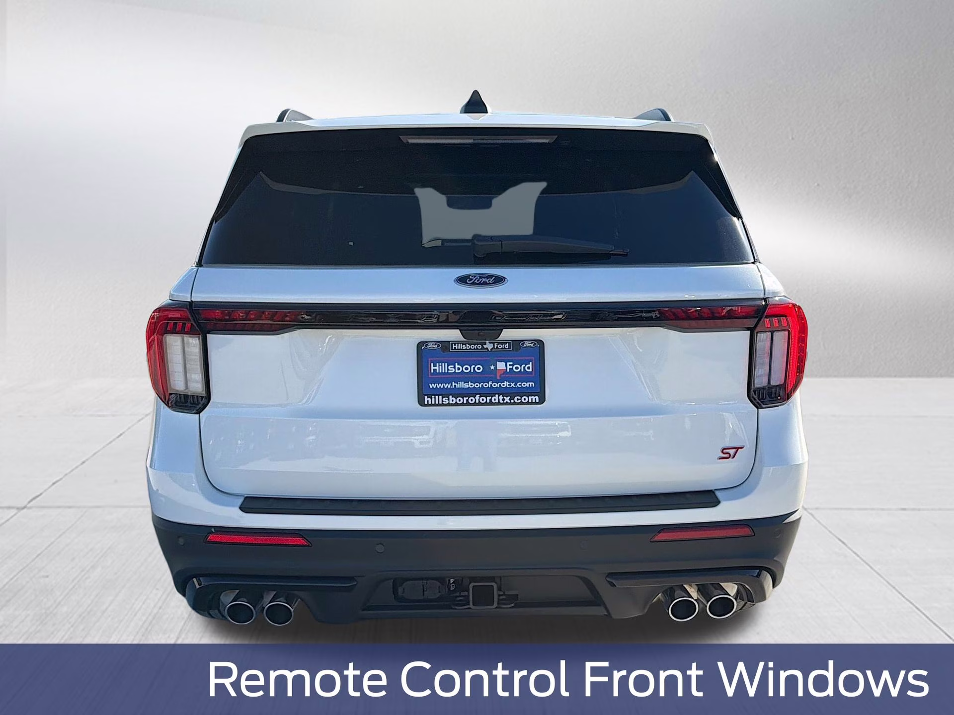2026 Star White Metallic Tri-Coat Ford Explorer ST 4X4 SUV