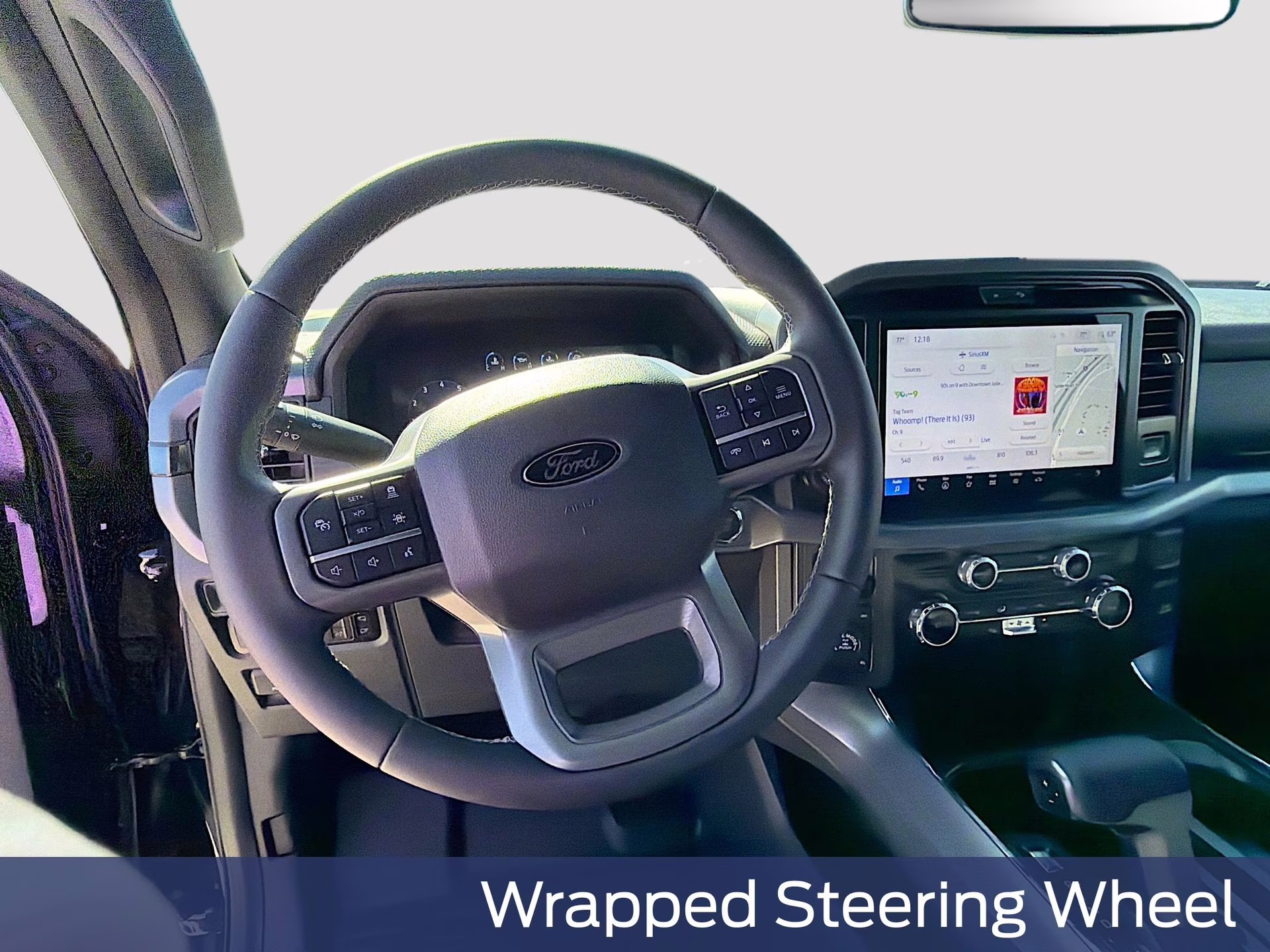 2025 Black Metallic Ford F-150 XLT 4X4 Truck