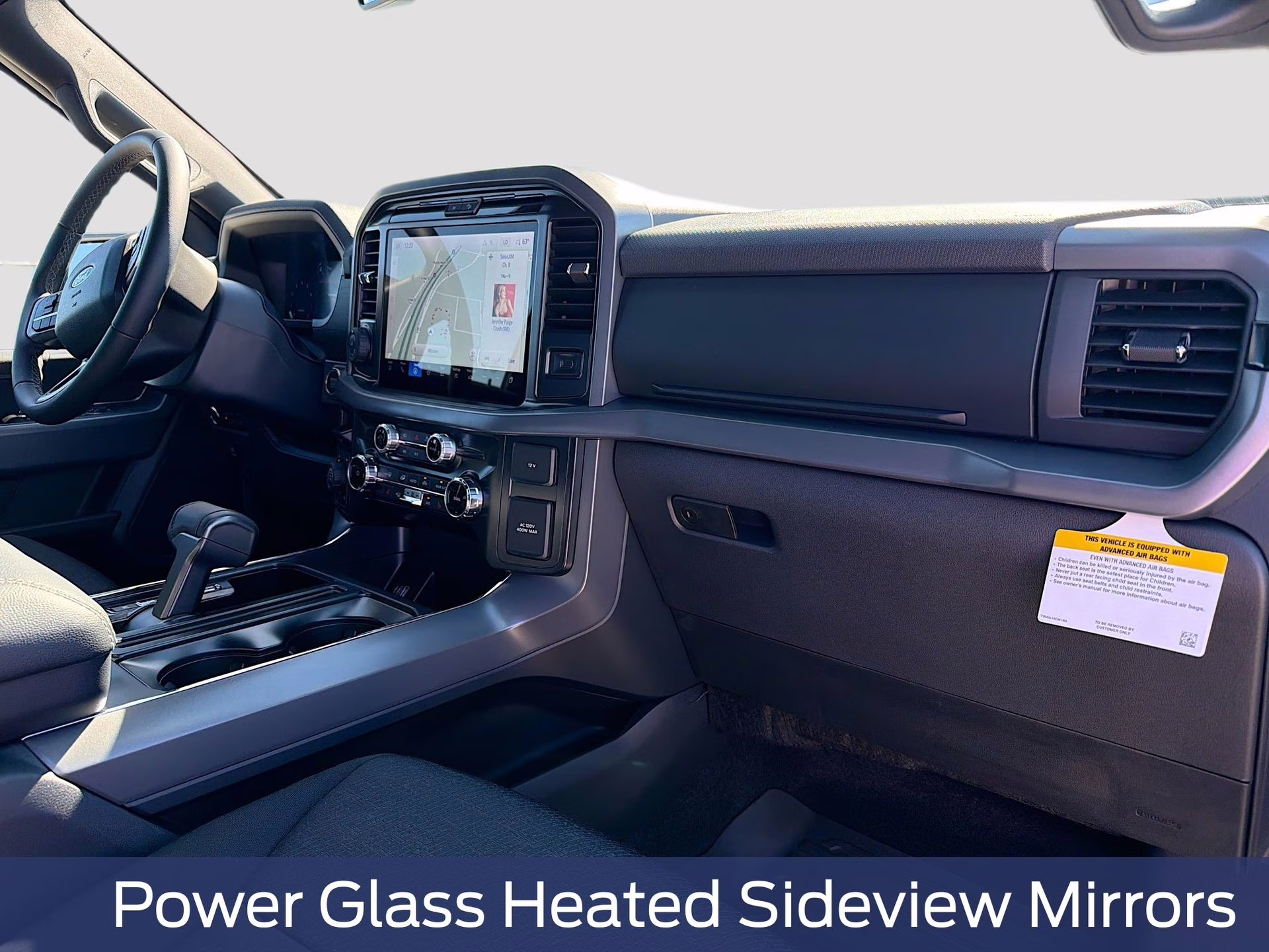 2025 Black Metallic Ford F-150 XLT 4X4 Truck