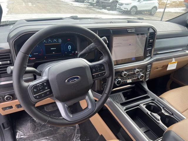 2026 Star White Metallic Tri-Coat Ford Super Duty F-250 SRW Lariat 4X4 Truck