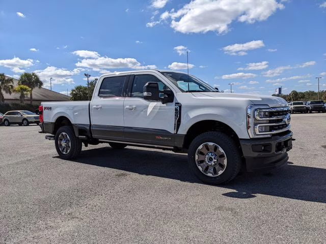2026 Star White Metallic Tri-Coat Ford Super Duty F-250 SRW King Ranch 4X4 Truck
