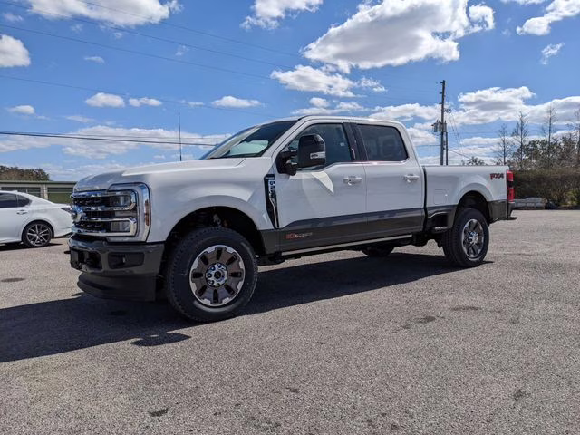 2026 Star White Metallic Tri-Coat Ford Super Duty F-250 SRW King Ranch 4X4 Truck