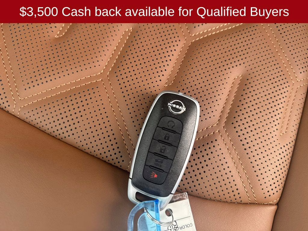 2026 Boulder Gray/Super Black Nissan Pathfinder Platinum 4X4 SUV