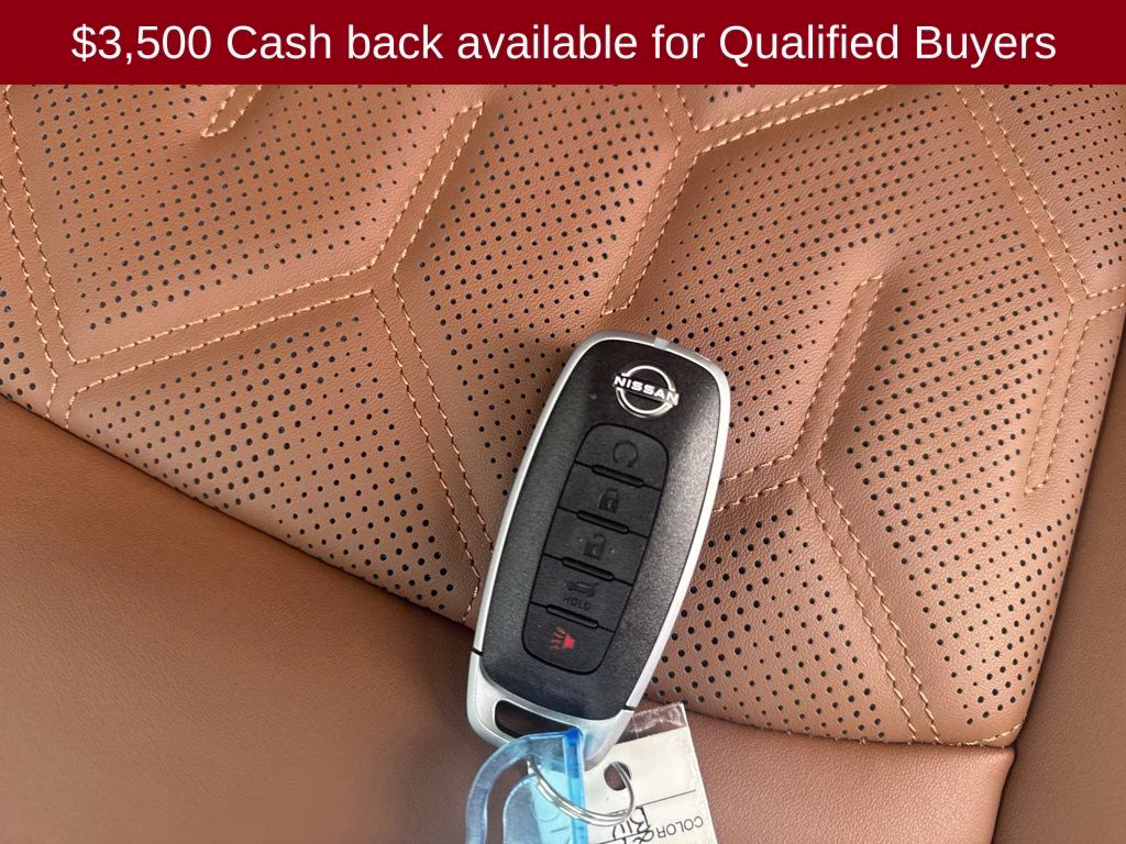 2026 Boulder Gray/Super Black Nissan Pathfinder Platinum 4X4 SUV