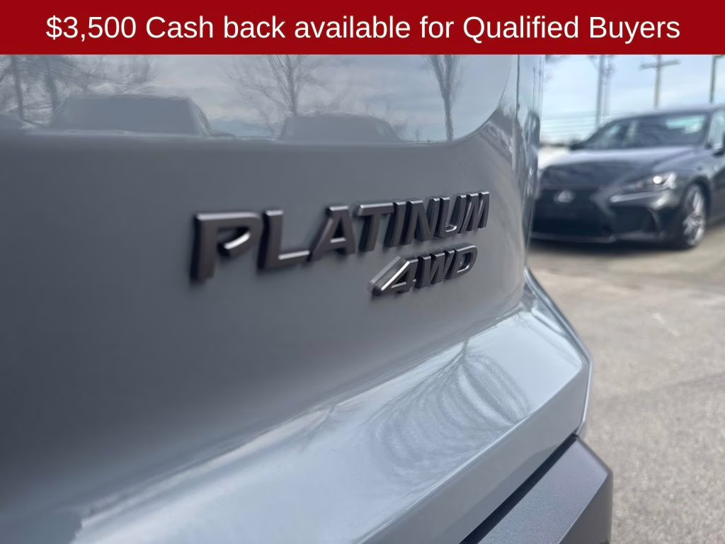 2026 Boulder Gray/Super Black Nissan Pathfinder Platinum 4X4 SUV