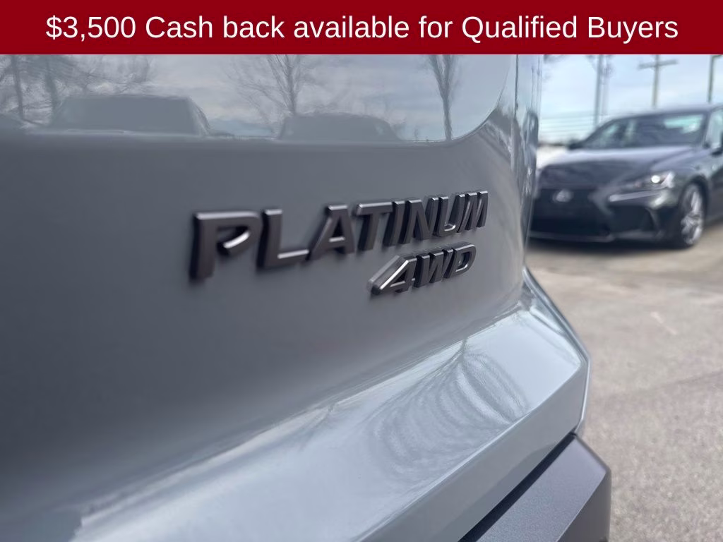 2026 Boulder Gray/Super Black Nissan Pathfinder Platinum 4X4 SUV